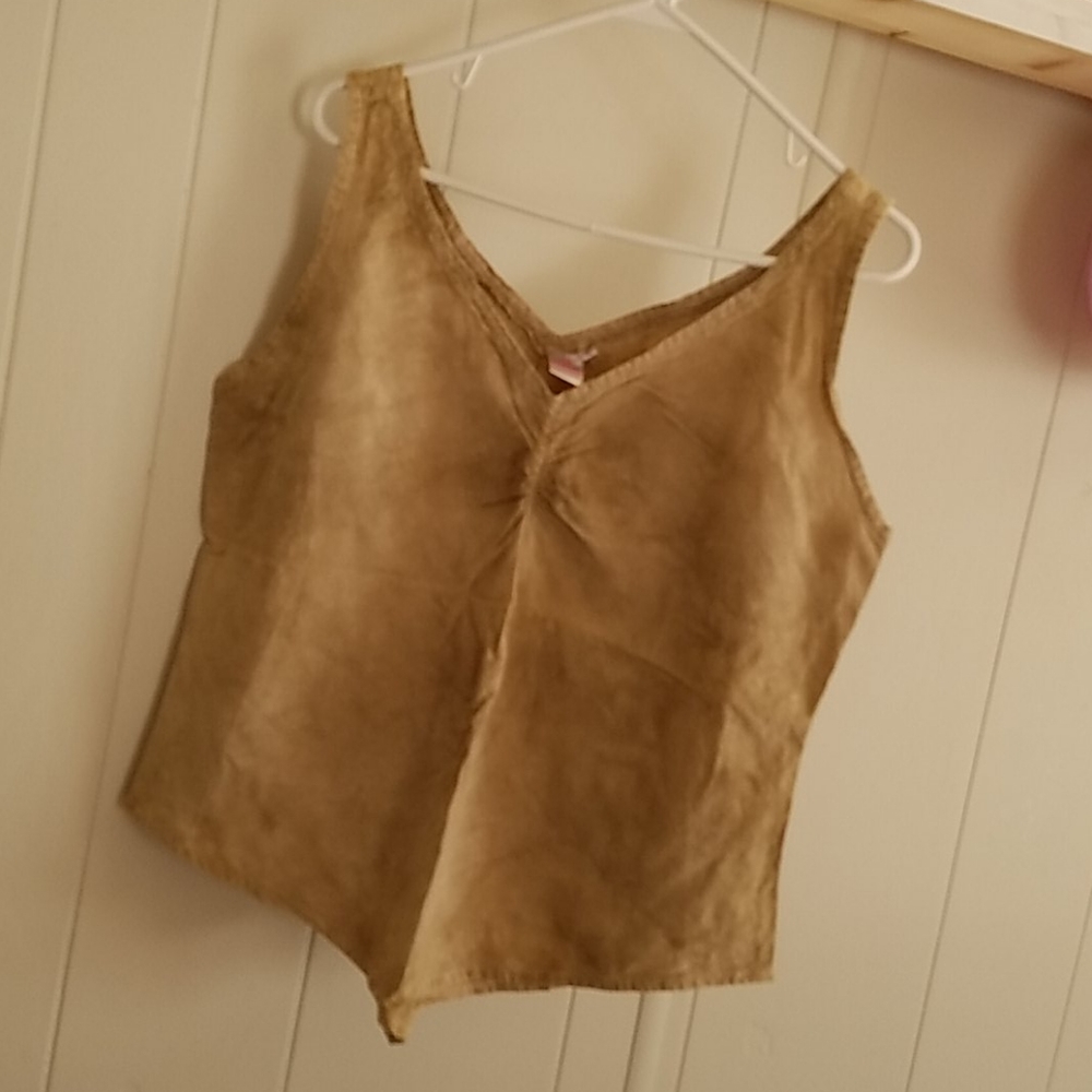 Gauze Sleeveless Women's Top